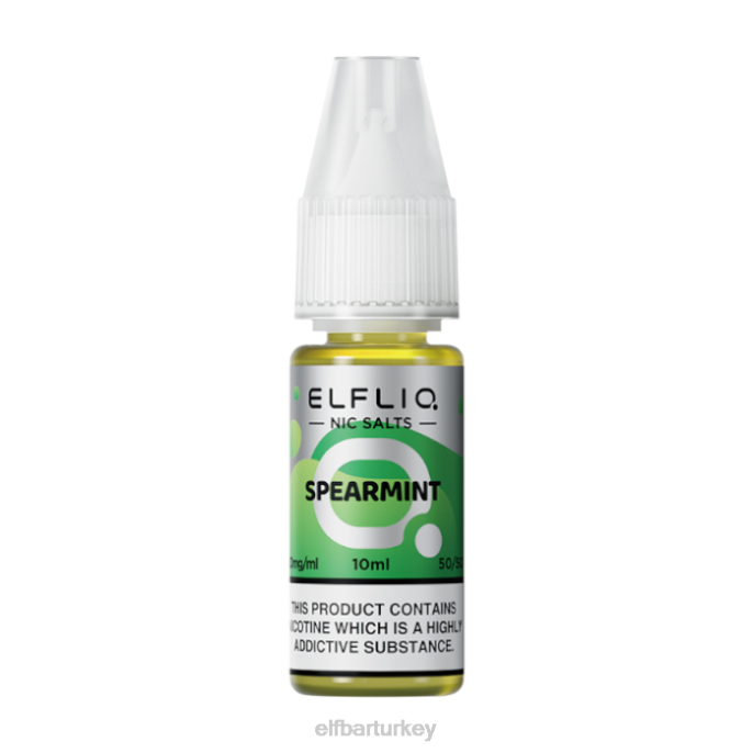 VVZ4208 elfbar elfliq nane güzel tuzları - 10ml-20 mg/ml klasik