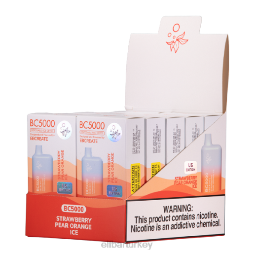 çilek armut portakal buz bc5000 tüketici - 40mg - tek ELFBAR 444Z20