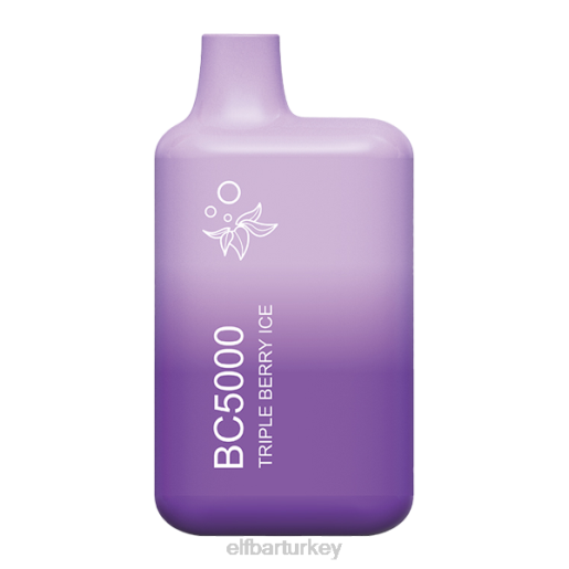 triple berry ice bc5000 tüketici - tek ELFBAR 444Z37