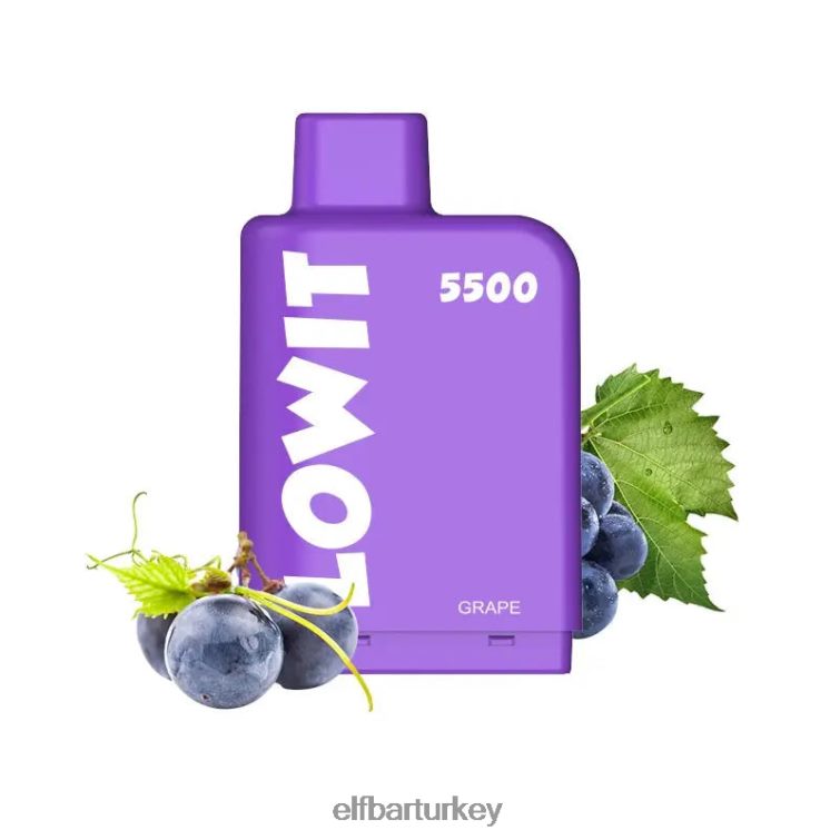 ELFBAR önceden doldurulmuş kapsül lowit 5500 puf %2 nic TLB008142 üzüm