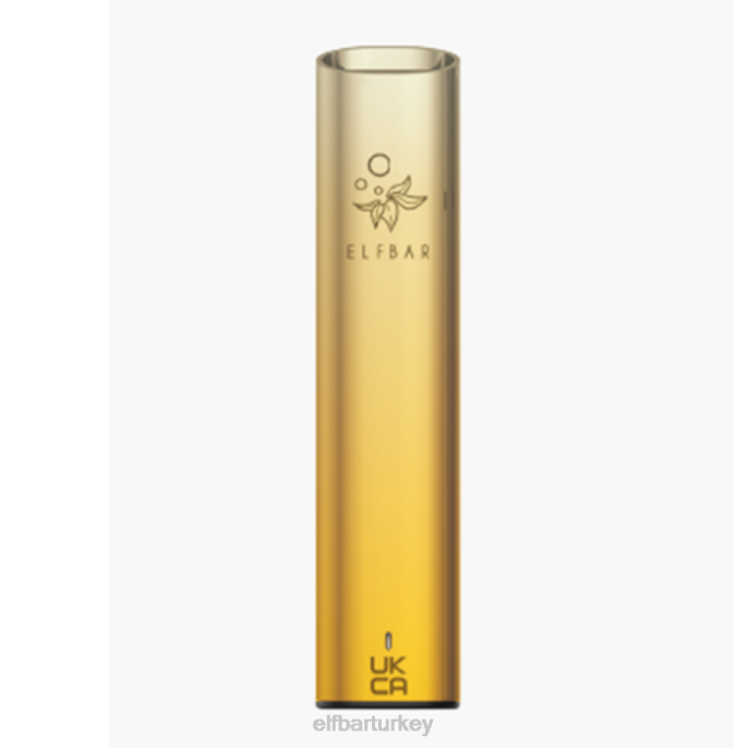 VVZ4142 elfbar mate 500 pod vape kiti - 500mah pil aurora sarısı