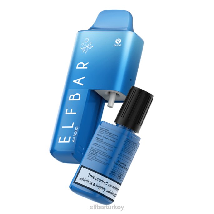 VVZ457 elfbar af5000 önceden doldurulmuş kit - 20mg yaban mersini ekşi ahududu