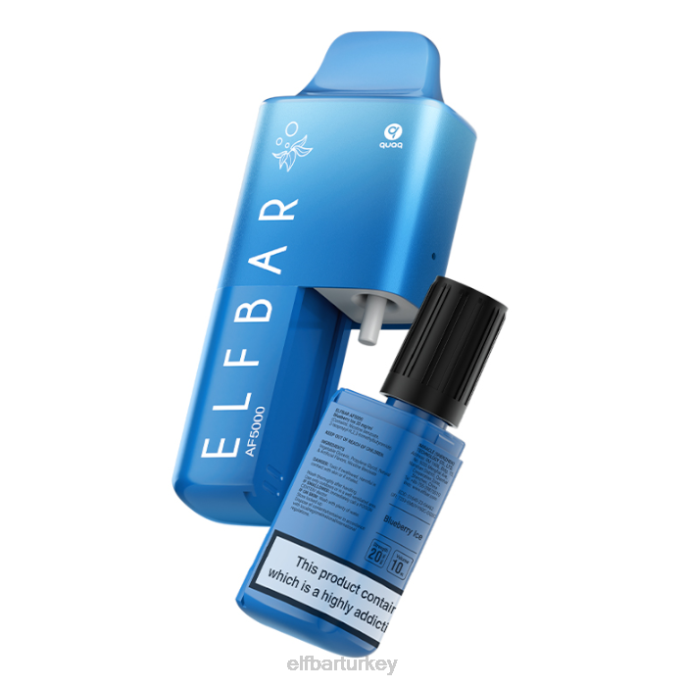 VVZ458 elfbar af5000 önceden doldurulmuş kit - 20mg kivi çarkıfelek meyvesi guava