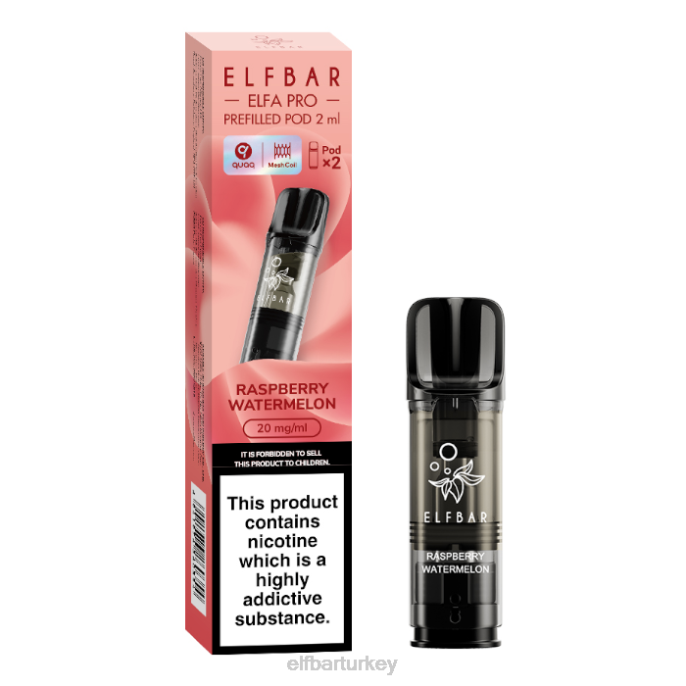 VVZ481 elfbar elfa pro önceden doldurulmuş kapsüller - 20mg - 2pk limon dilimi