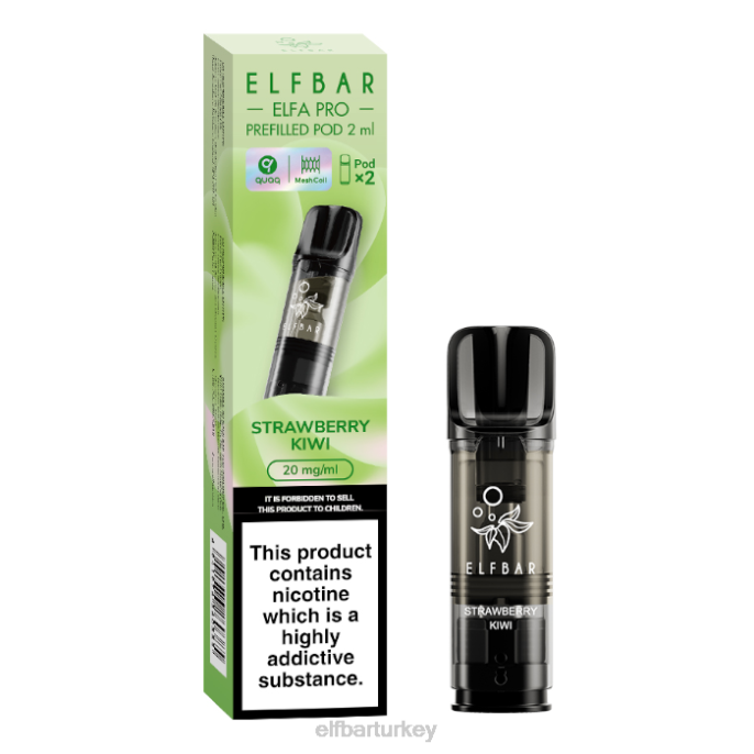 VVZ481 elfbar elfa pro önceden doldurulmuş kapsüller - 20mg - 2pk limon dilimi