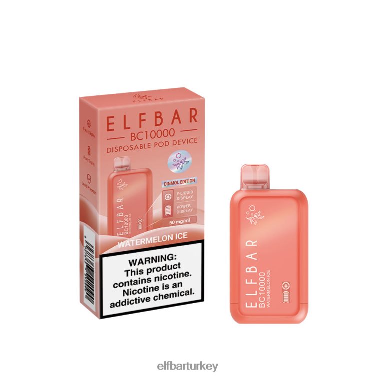 ELFBAR en iyi lezzet tek kullanımlık vape bc10000 en çok satan TLB00815 karpuz buzu