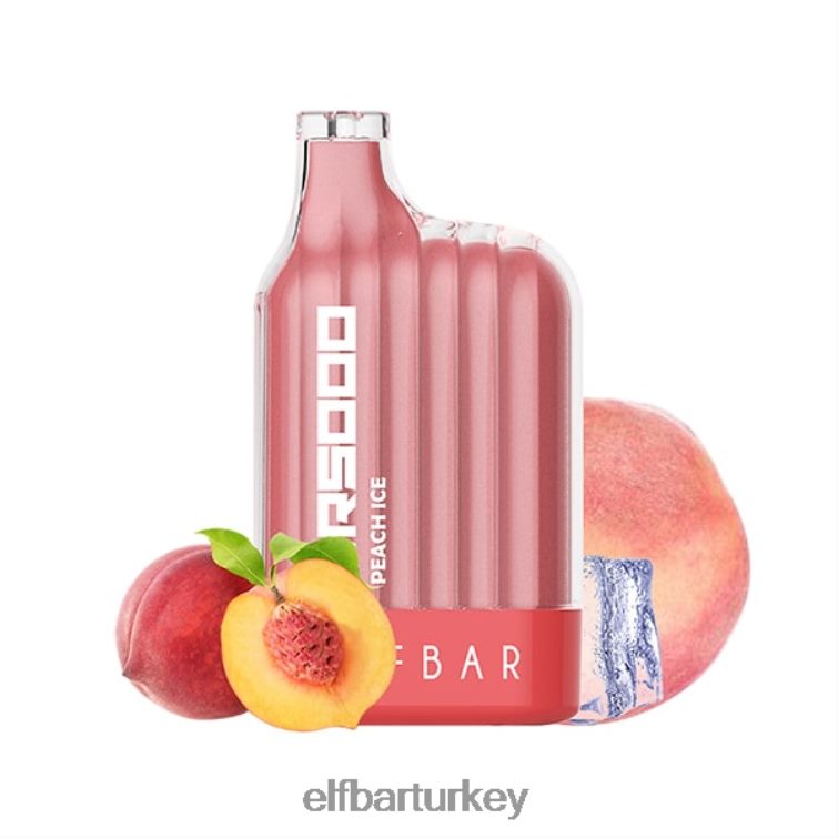 ELFBAR en iyi lezzet tek kullanımlık vape cr5000 buz serisi TLB00821 mavi razz limonata