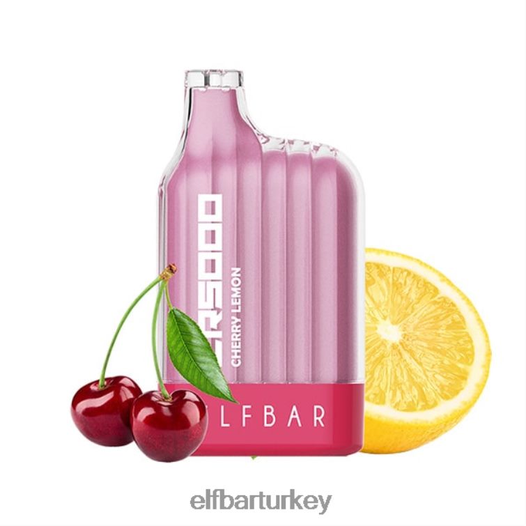 ELFBAR en iyi lezzet tek kullanımlık vape cr5000 buz serisi TLB00823 Çilekli dondurma