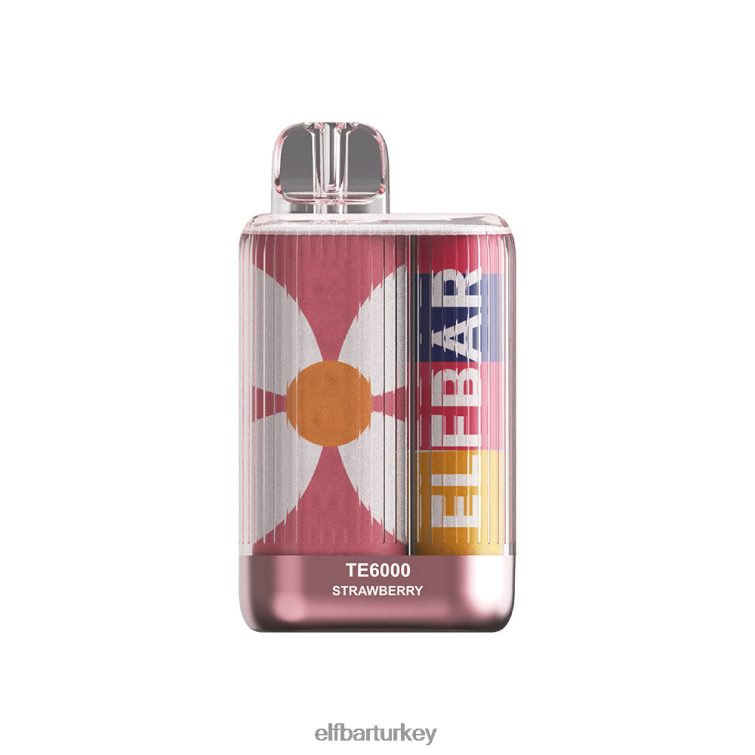 ELFBAR tek kullanımlık vape te6000 çilek kombinasyonları TLB00893 Çilekli dondurma