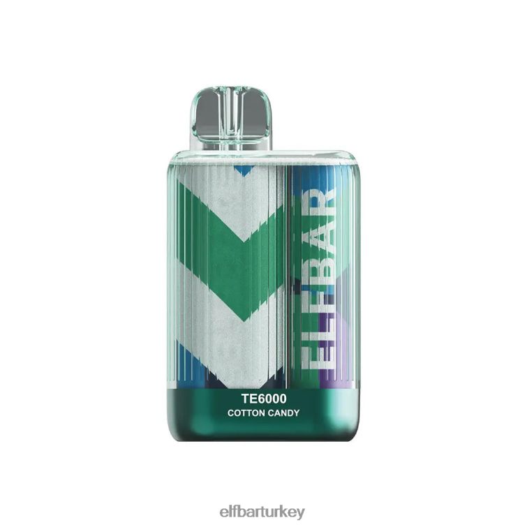 ELFBAR tek kullanımlık vape te6000 ponponları TLB00890 mavi razz limonata