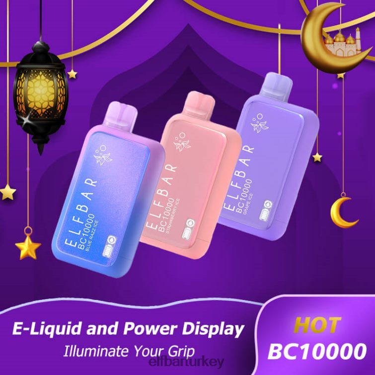 ELFBAR tek kullanımlık vape yeni bc10000 10000puffs TLB00835 böğürtlen kızılcık