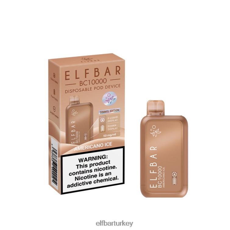 ELFBAR tek kullanımlık vape yeni bc10000 10000puffs TLB00842 şeftali mango
