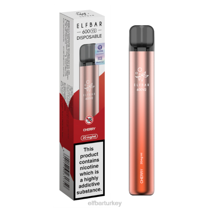 VVZ426 elfbar 600v2 tek kullanımlık elektronik sigara - 20 mg Rinbo bulutu